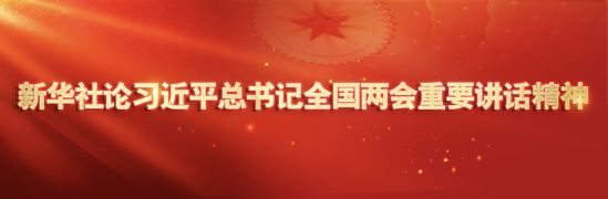 新华社论习近平总书记全国两会重要讲话精神