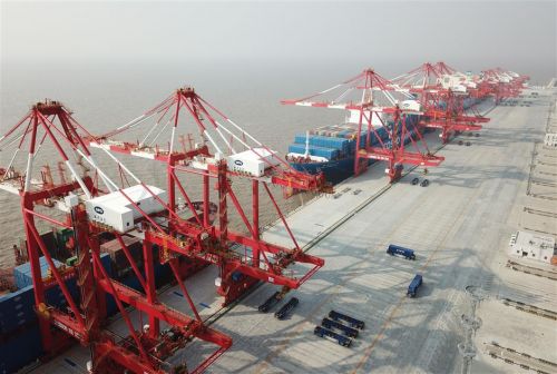 World&#039;s largest automated container terminal opens in Shanghai